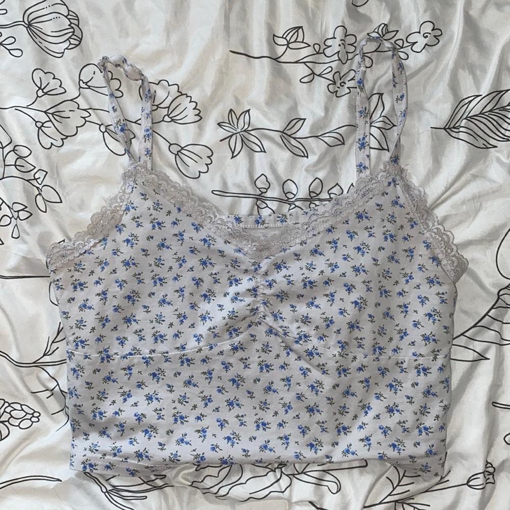 a cropped tank off of shein